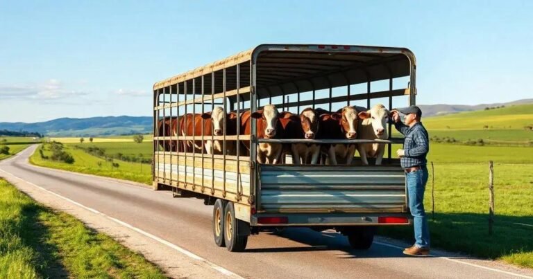 5 Cuidados Essenciais no Transporte de Gado de Corte