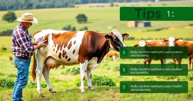 5 Dicas para Avaliar o Escore Corporal das Matrizes Bovinas