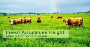 Altura de Pasto Ideal no Período das Águas: Dicas Essenciais