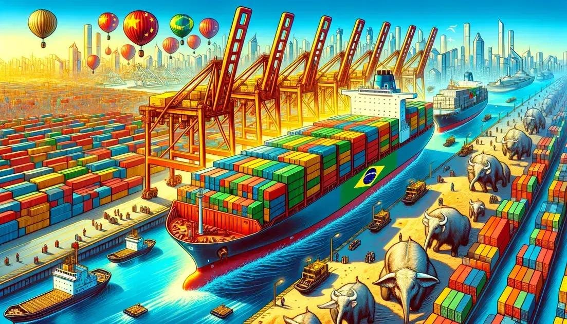 Brasil Retoma Exportação de Carnes para a China em Alta Brasil Retoma Exportação de Carnes para a China em Alta