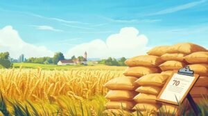 Expectativa de Produtividade Média: 68 a 70 Sacas por Hectare