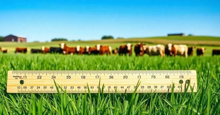 Régua de Manejo de Pastagem: Como Funciona e Suas Vantagens