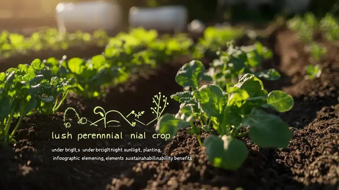 8 Vantagens da Cultura Perene para a Agricultura Sustentável 8 Vantagens da Cultura Perene para a Agricultura Sustentável