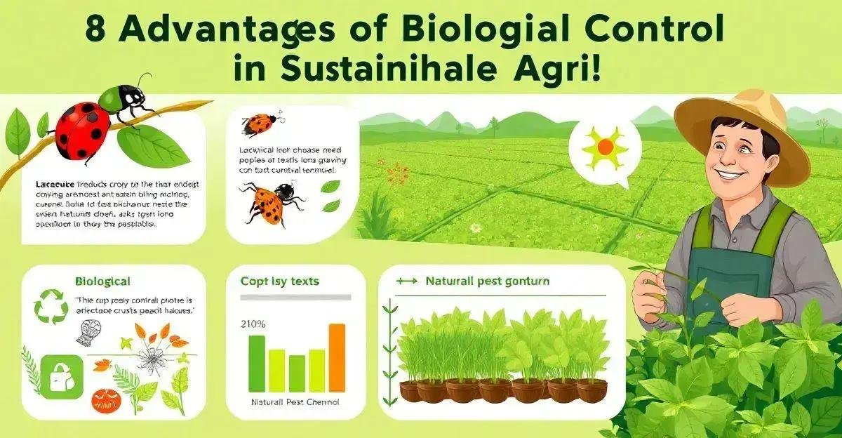 8 Vantagens do Controle Biológico na Agricultura Sustentável 8 Vantagens do Controle Biológico na Agricultura Sustentável
