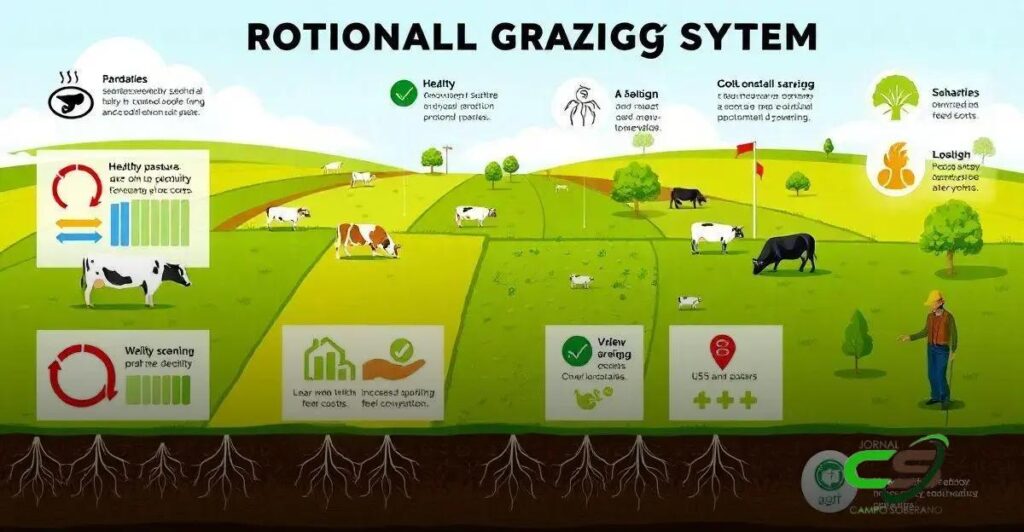 8 Vantagens do Sistema de Pastagem Rotacionada para Pecuária