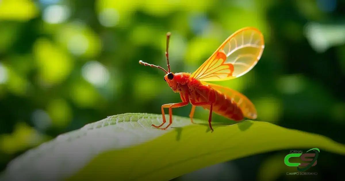 Características Físicas da Cigarra Vermelha