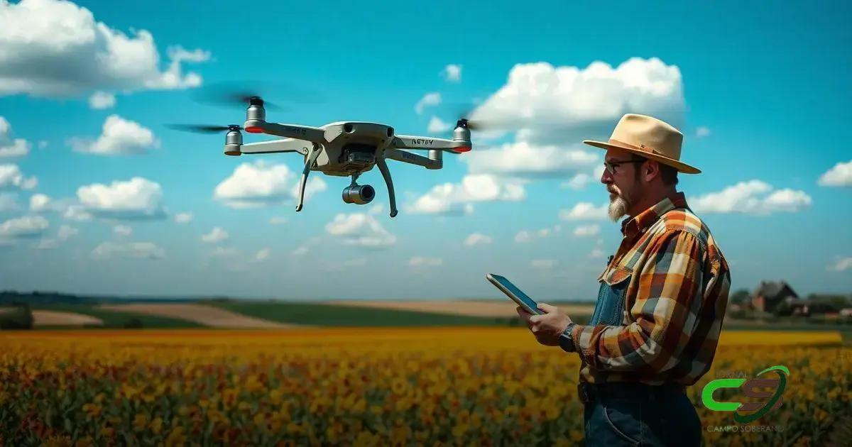 Casos de sucesso no uso de drones agrícolas