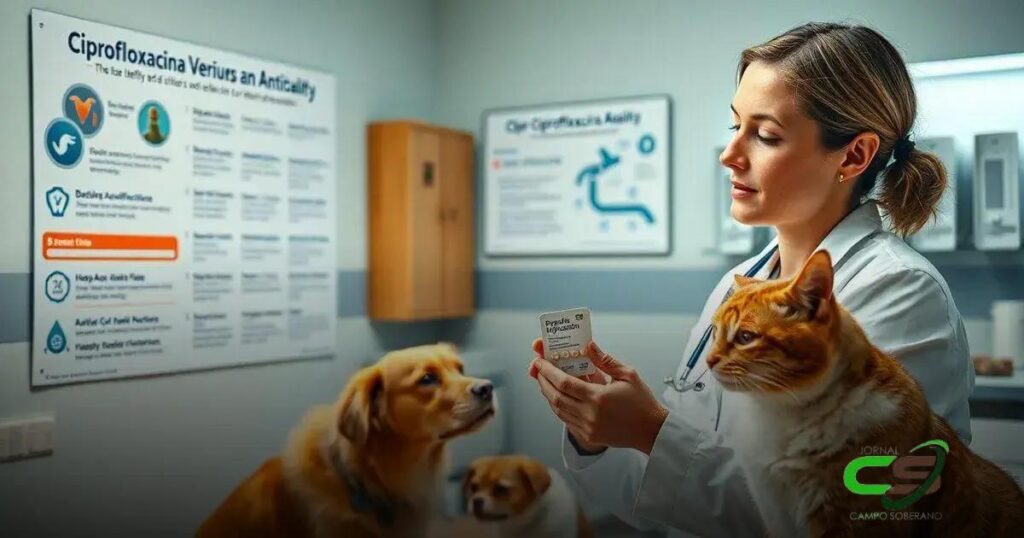 Ciprofloxacino Veterinário: 8 Benefícios e Usos Essenciais