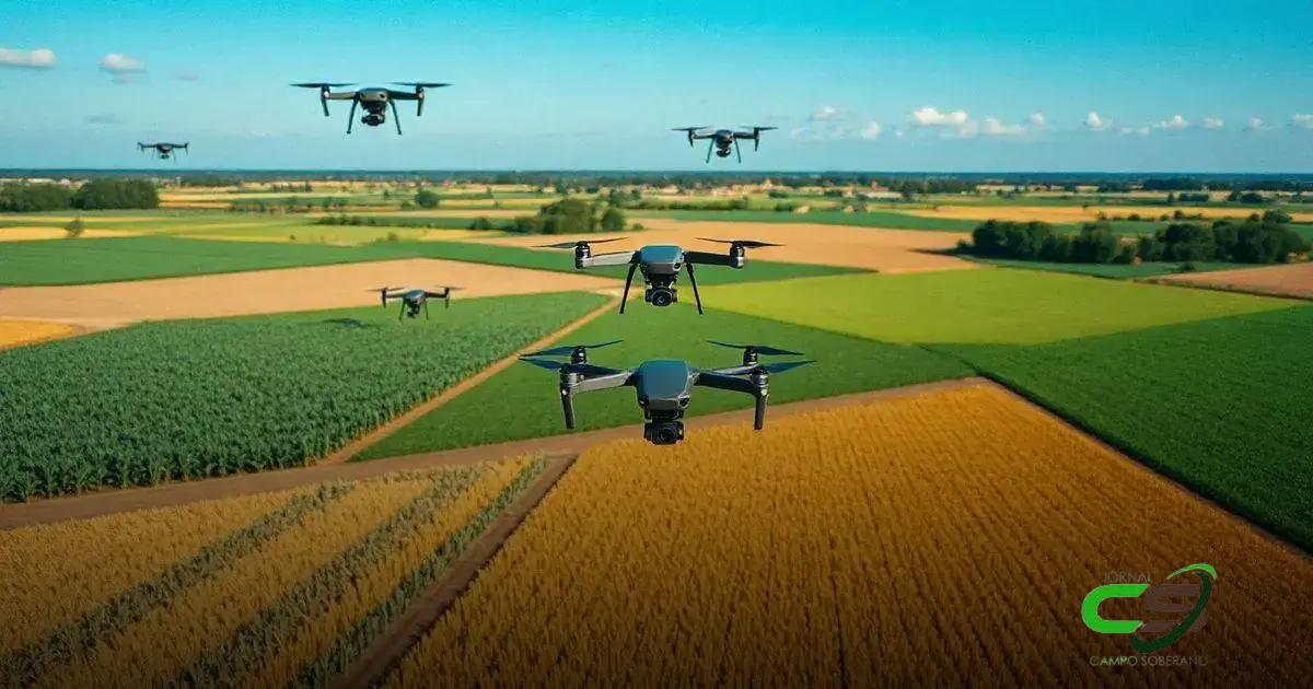 Como Funcionam os Drones na Agricultura