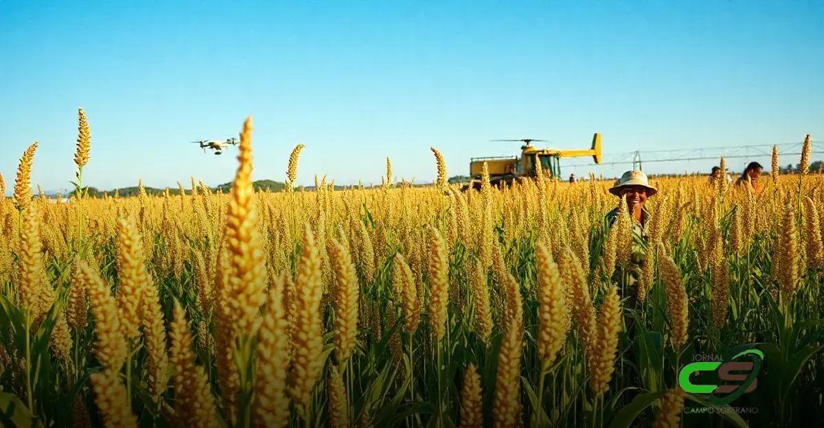 Futuro do sorgo em grãos na agricultura