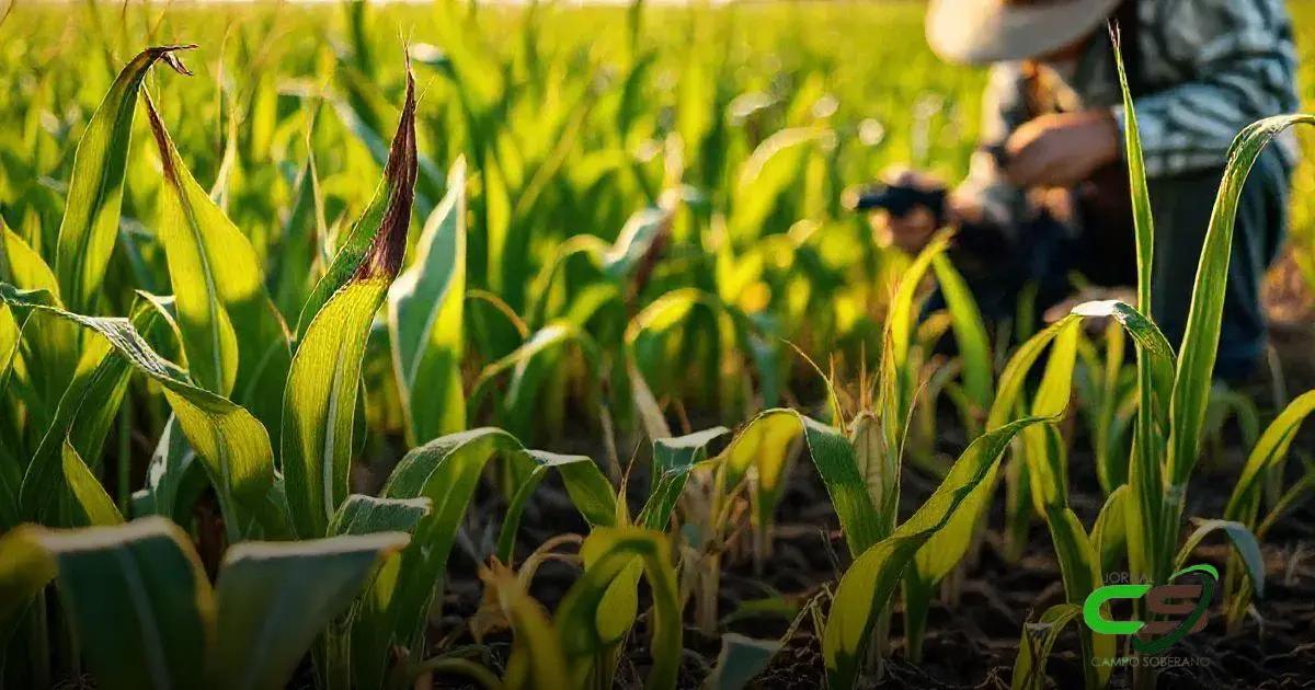 Sintomas da Deficiência de Fósforo em Plantas