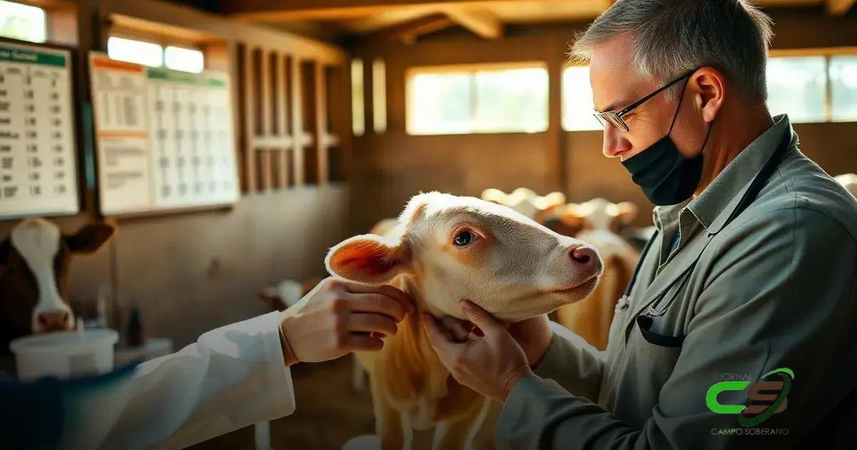 Vacinas obrigatórias para bezerros recém nascidos