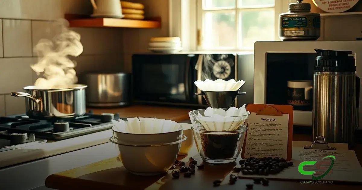 Café em infusão