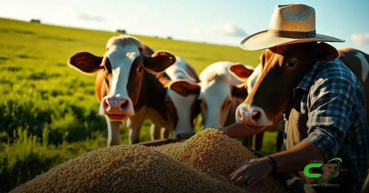 Como Incorporar a Casquinha de Soja na Dieta do Gado