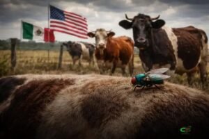Bicheira do Novo Mundo ameaça pecuária dos EUA e pode gerar perdas