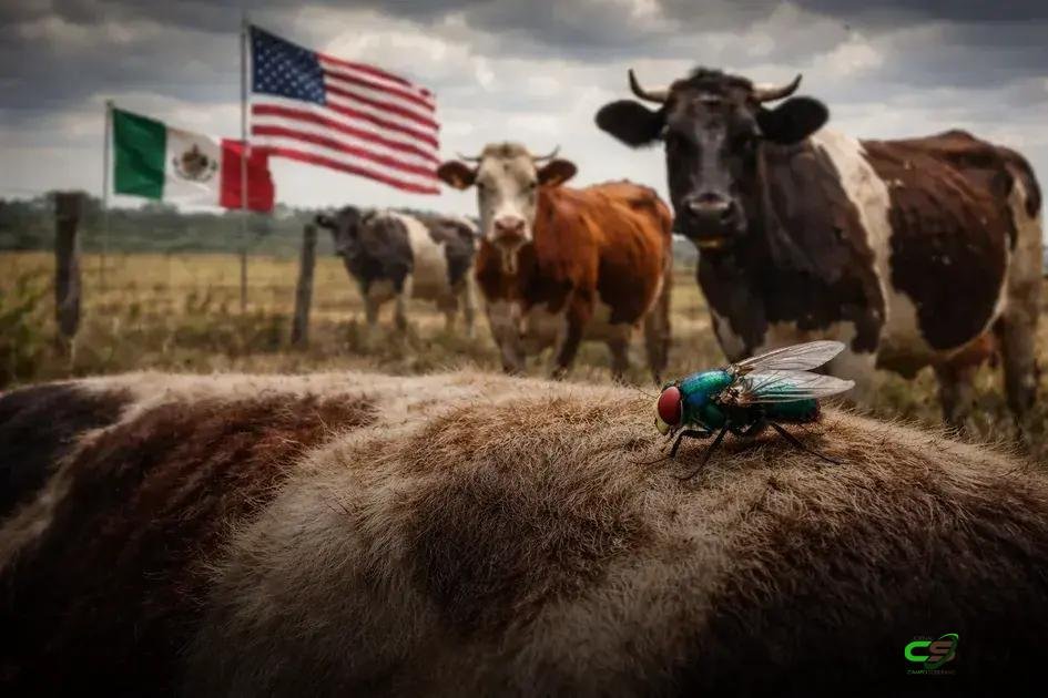 Bicheira do Novo Mundo ameaça pecuária dos EUA e pode gerar perdas